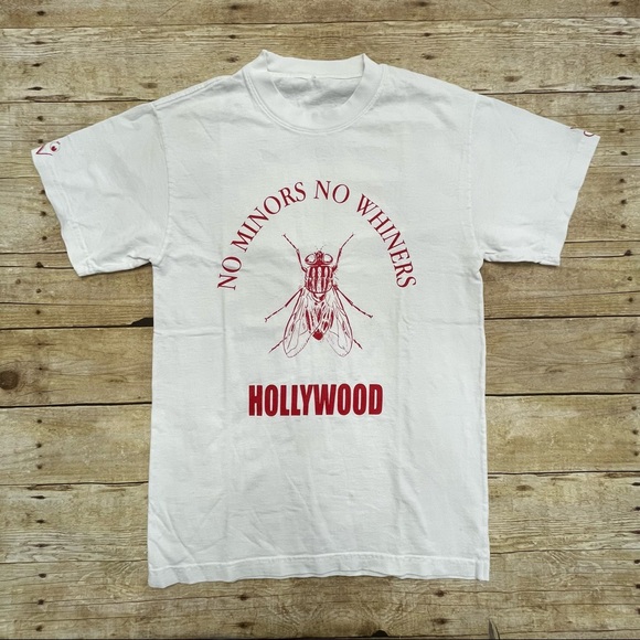 NWOT Cherry LA Hollywood No Minors No Whiners tee - Picture 2 of 3